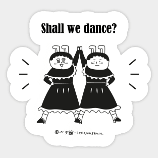 Shall we dance Sticker